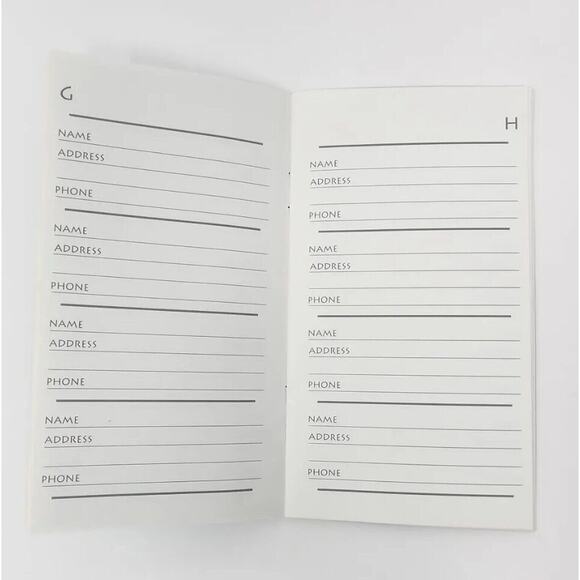 Star Trek Vintage 1991 Locator Log Address Book Next Generation NOS U175 - Picture 3 of 5